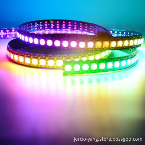JERCIO, SK6812 built-in IC, phantom color 5050RGB lamp bar, double signal transmission, drop glue waterproof